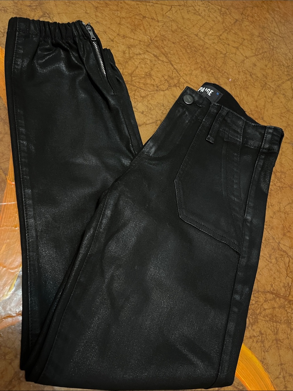 PAIGE Black Mayslie Jogger Pants Sz 25 waist women’s NEW